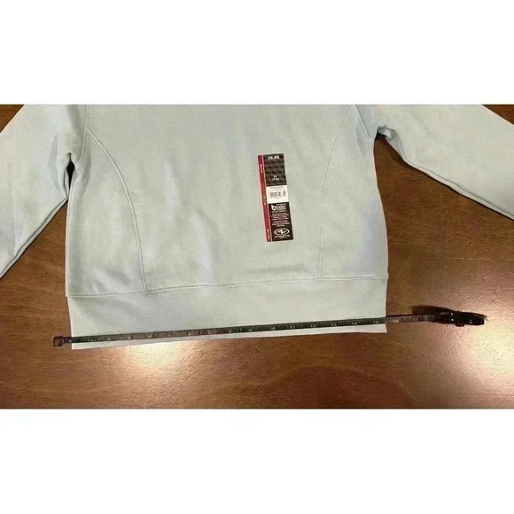 Athletic Works Blue Fleece Long Sleeve Sweatshirt Girls Medium NWT (0165) - Picture 3 of 10